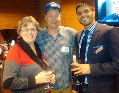 Angela Thiele, Steve VanDerhoef and Perminder Tung