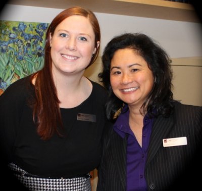 Aynsley Goepel and Launa Jung at Lindsay Kenney LLP Open House in Langley Aynsley Goepel and Launa Jung at Lindsay Kenney LLP Open House in Langley
