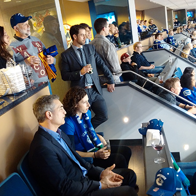 Watching the Canucks