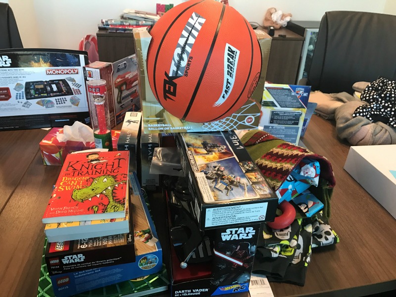 presents for sponsored family