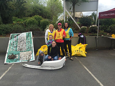 Langley Clean Up LK Law Team