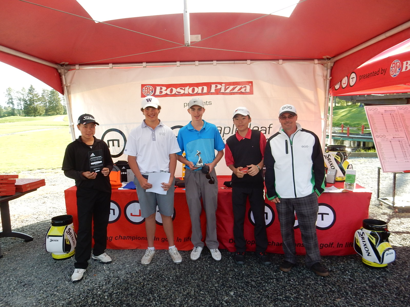 MJT Boys Peewee Top Finishers