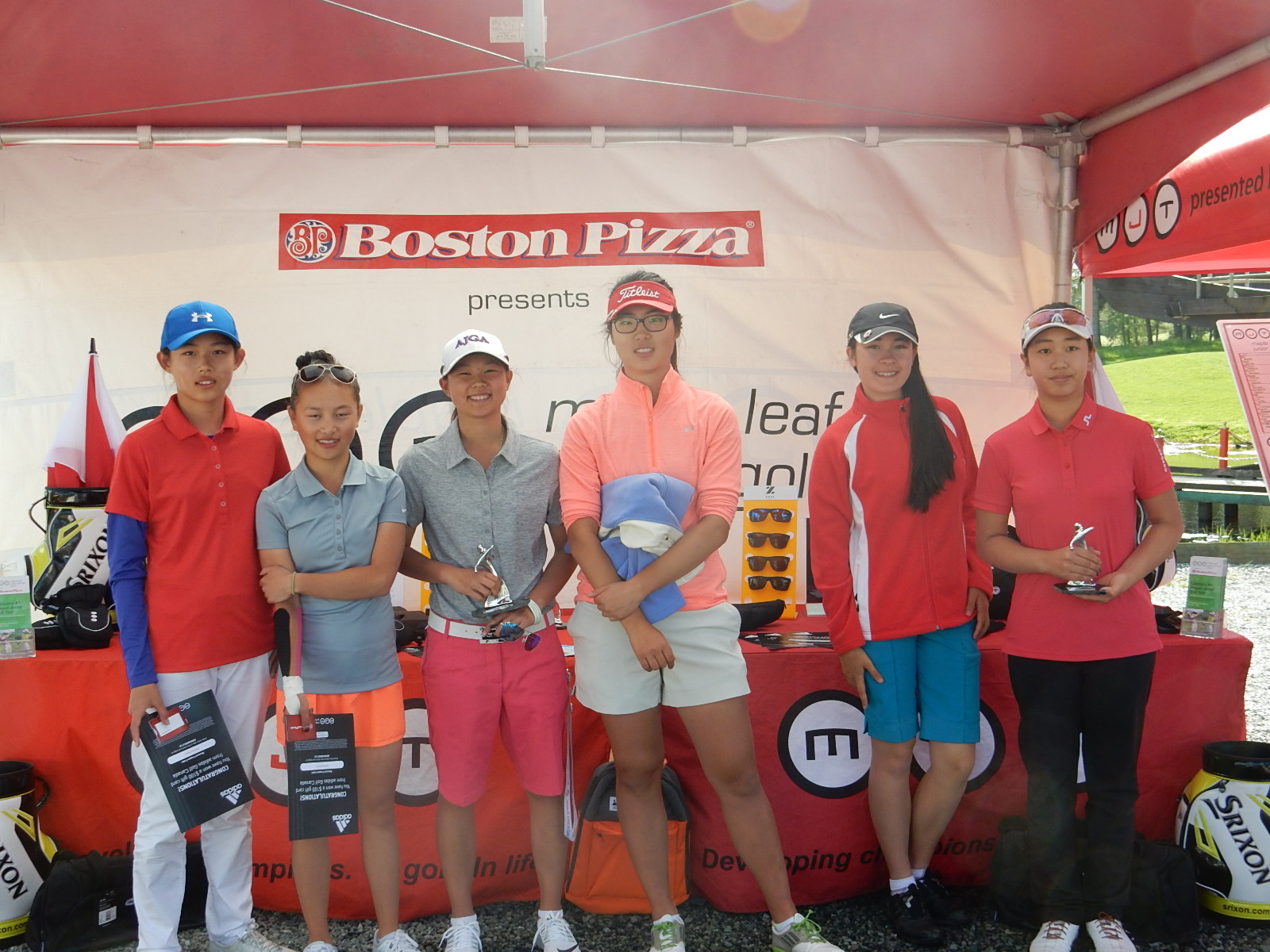 Girls Division top finishers