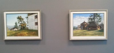 paintings of historic Langley by Barbara Boldt paintings of historic Langley by Barbara Boldt