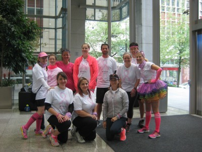 RunCureTeam400x300 Run for the Cure Team 2014 - Lindsay Kenney LLP