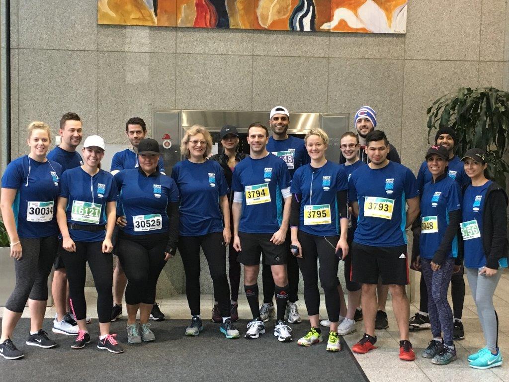 Lindsay Kenney LLP participants in the 2017 Sun Run