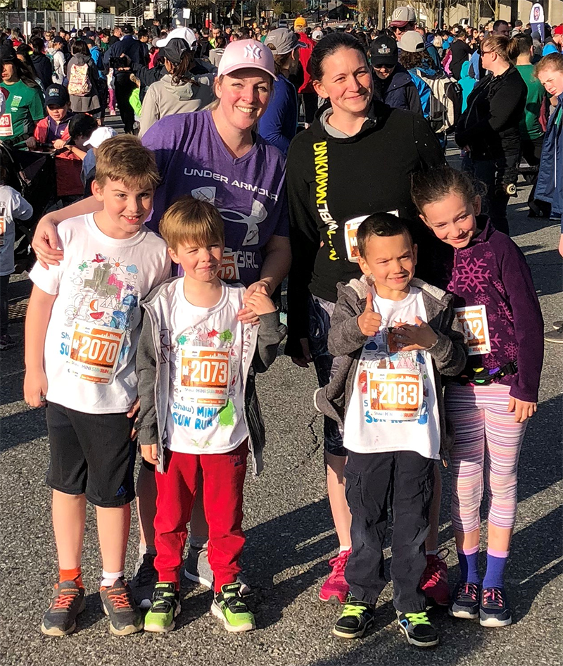 LK Law Vancouver Mini Sun Run 2018 Team