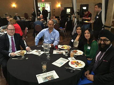 Lindsay Kenney LLP Lawyers attend Board of Trade Breakfast